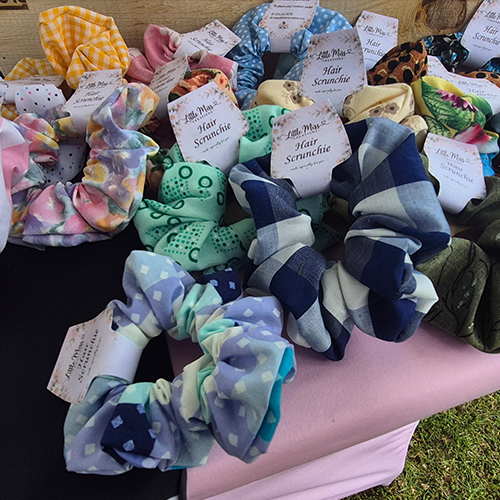 Hair Scrunchies handmade creation